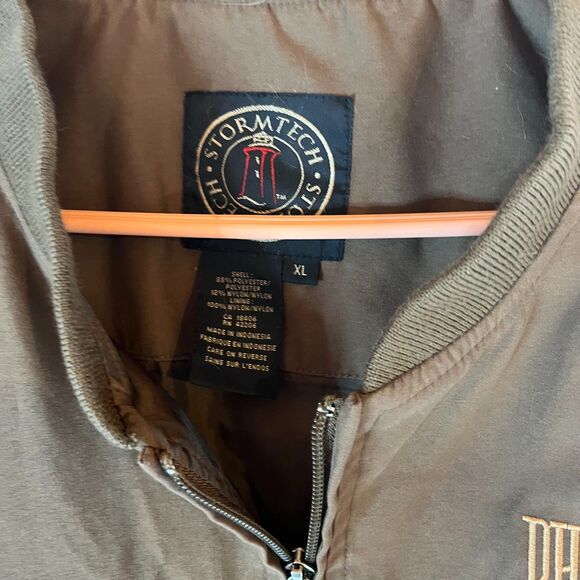 Vintage Pheasant Forever Partial Zip StormTech Men's Bomber Jacket XL - Picture 2 of 4